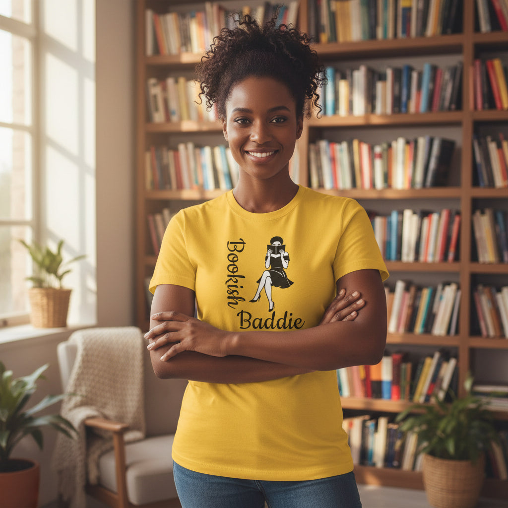 Bookish Baddie Soft Style T-Shirt