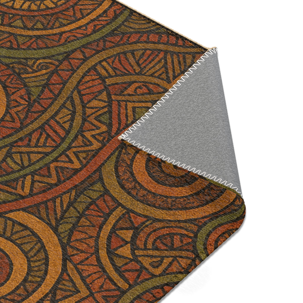 Afro-Boho Tribal Accent Rug