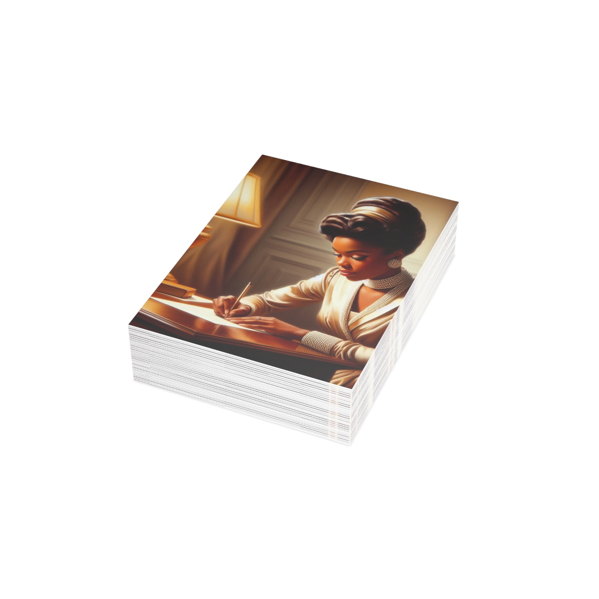 Vintage Black Glam Postcard Set (Envelopes Included)