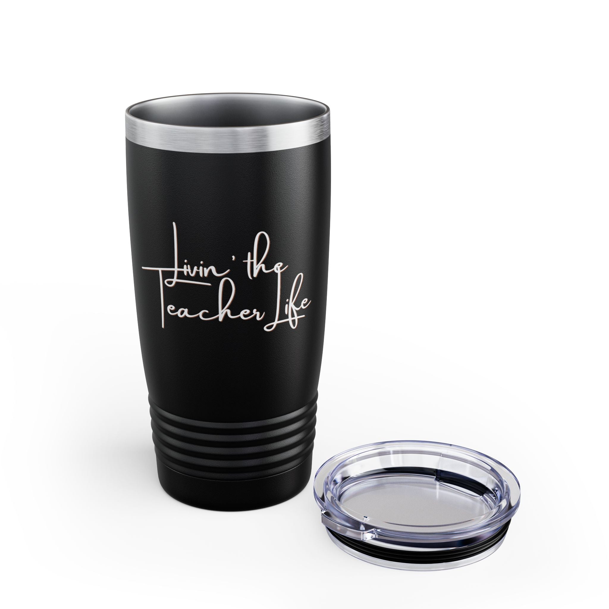 Livin' the Teacher Life Tumbler — 20oz Insulated
