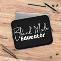 Black Male Educator Laptop Sleeve