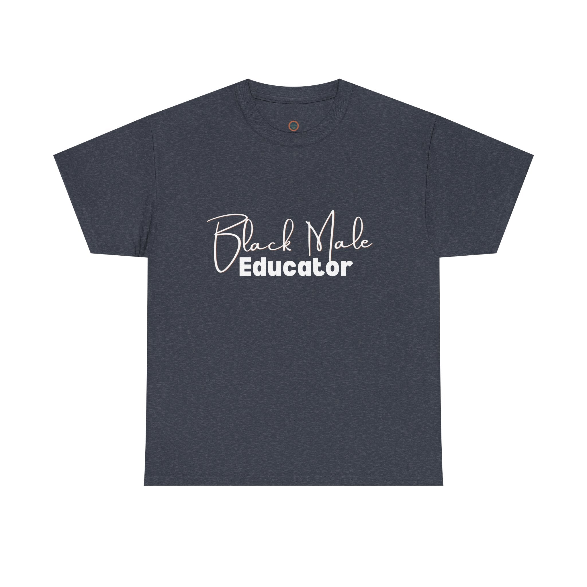 Black Male Educator T-Shirt (Darker Colors)
